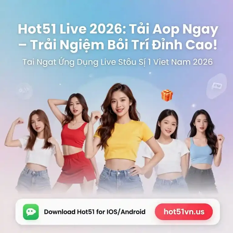 Hot51 Live 2026 - Tải App Hot 51 Live APK/iOS Mới Nhất | Livestream & Giải Trí Độc Đáo