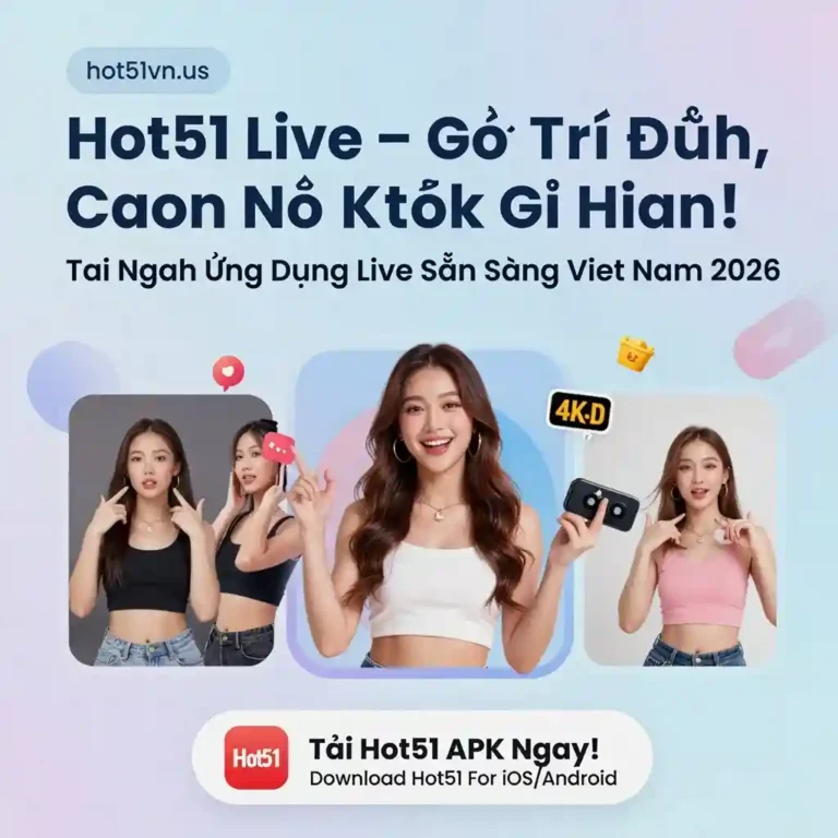 Hot51 Live 2026 - Tải App Hot 51 Live APK/iOS Mới Nhất | Livestream & Giải Trí Độc Đáo