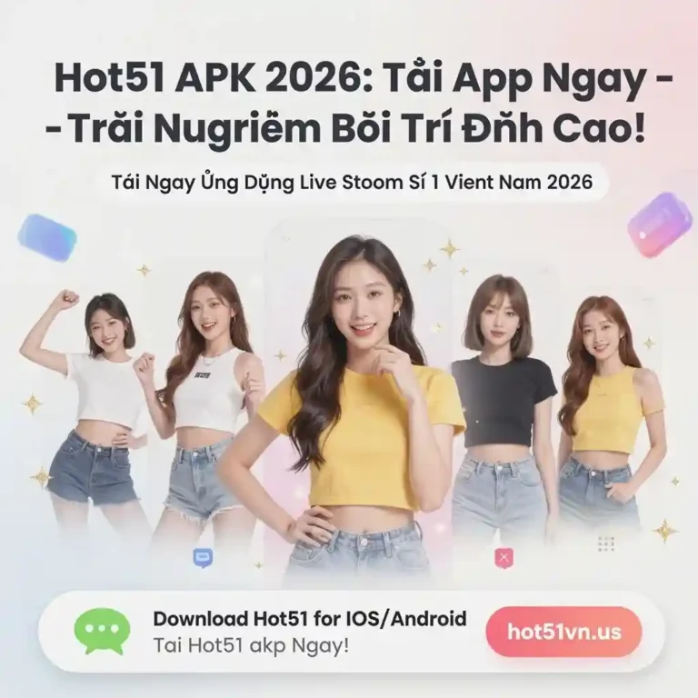Hot51 Live 2026 - Tải App Hot 51 Live APK/iOS Mới Nhất | Livestream & Giải Trí Độc Đáo